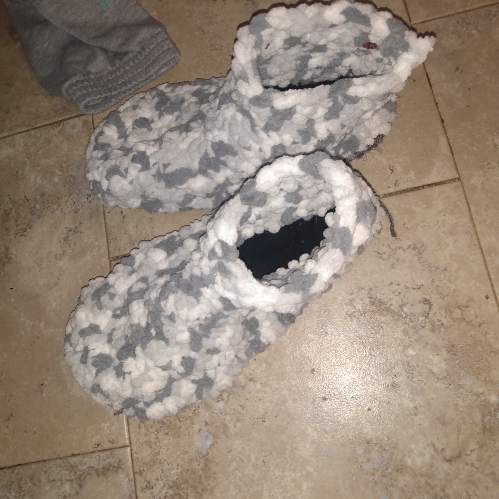 Homemade slippers - Picture 2 of 3